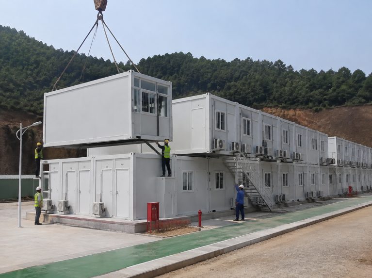 昆明集装箱办公室与工程营地房